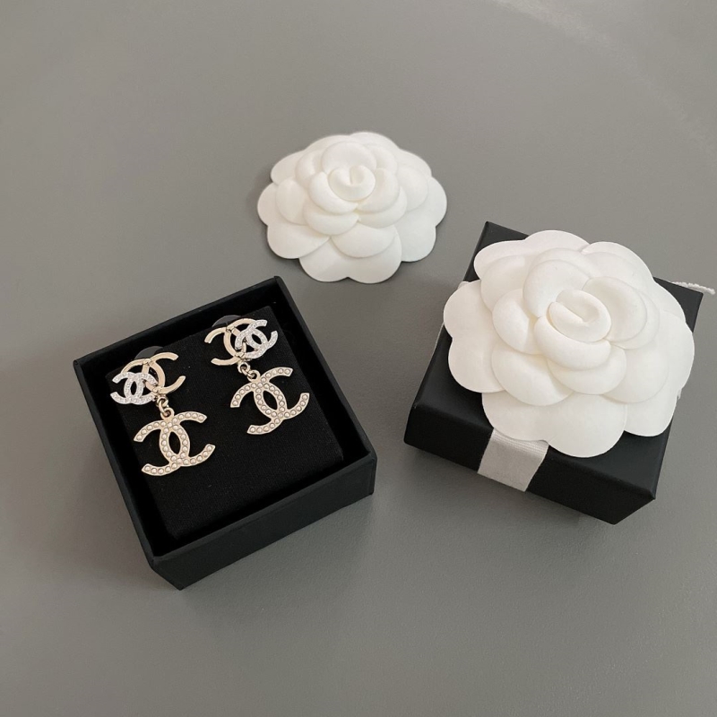 Ch*el earrings